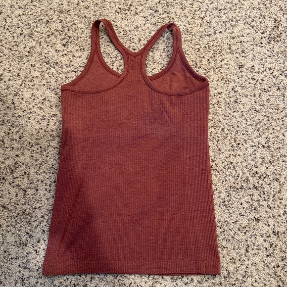 Lululemon Ebb To Street Tank Top Color: Ancient Copper - Picture 4 of 6